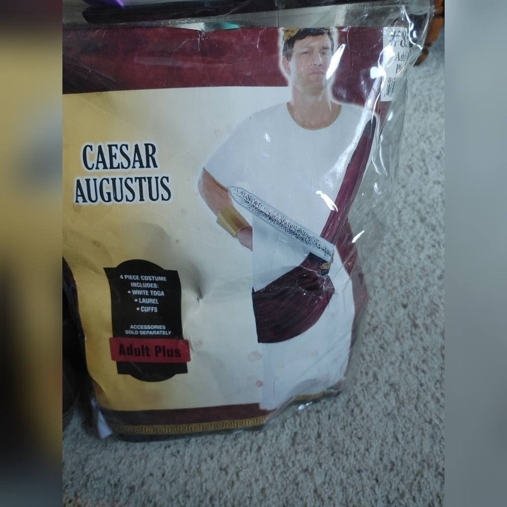 Caesar Augustus plus size costume